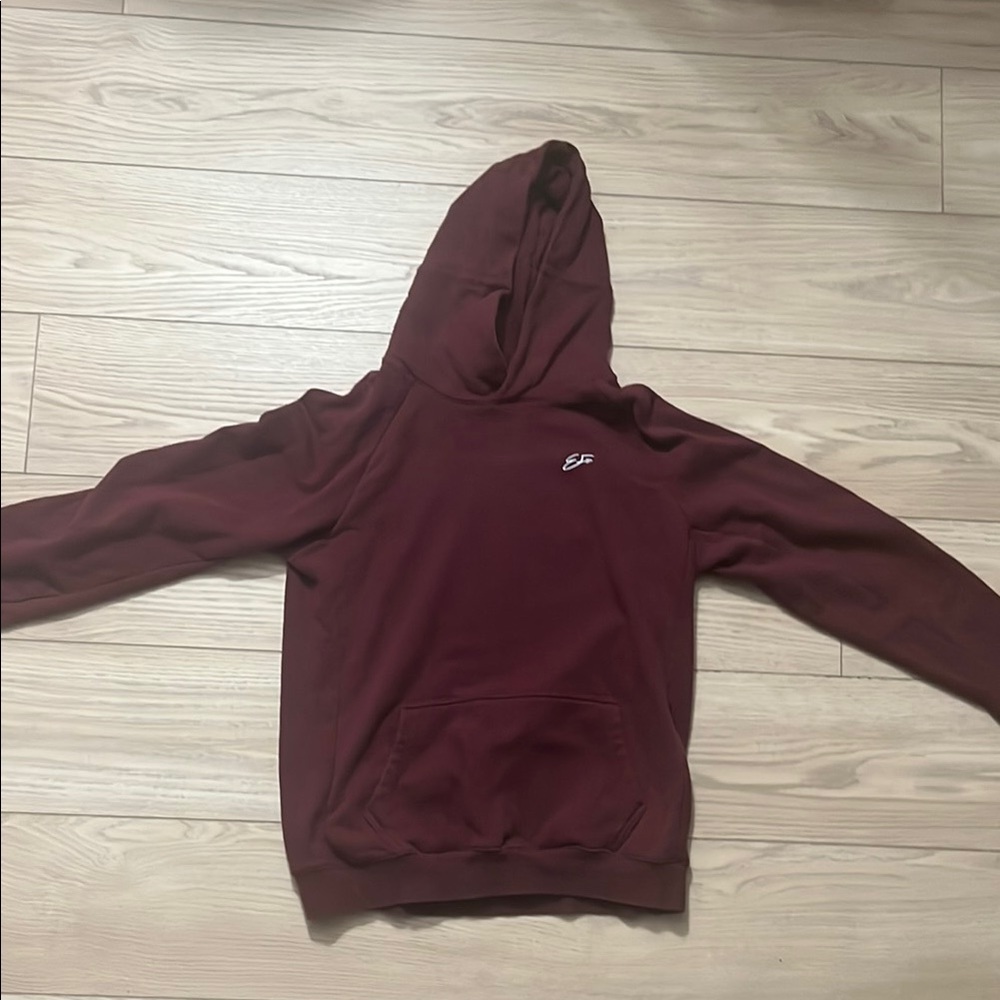Ever Forward Men's Burgundy Hoodie